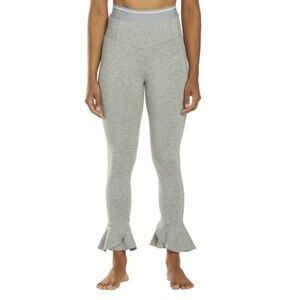 Free People Movement Womens Gray Sanctuary Yoga Flared Bell Feminine Leggings S